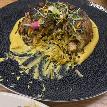 Galit - Roasted cabbage entree with surprised aromatic rice inside - Mediterranean Near Me - Chicago, Illinois