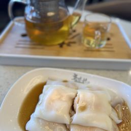 Mushroom Pork With Shrimp Rice Roll