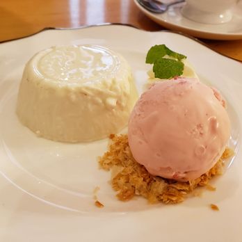 Prince Tea House - Coconut panna cotta - Tea Rooms Near Me - Flushing, New York