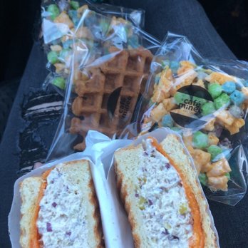 Cafe Minee - Tuna melt. Pumpkin waffle. Captain crunch cereal bar - Bakeries Near Me - Snoqualmie, Washington