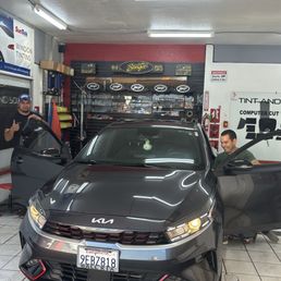 Window tint service + exterior wash/wax Window tint service + exterior wash/wax