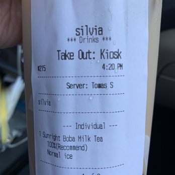 Sunright Tea Studio - Look how it's all stuck together at the bottom, no brown sugar swirl around the cup. - Bubble Tea Near Me - Irvine, California Sunright Tea Studio - Look how it's all stuck together at the bottom, no brown sugar swirl around the cup. - Bubble Tea Near Me - Irvine, California