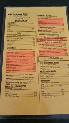 Menu photo 8 Old Croydon Cafe Croydon, PA