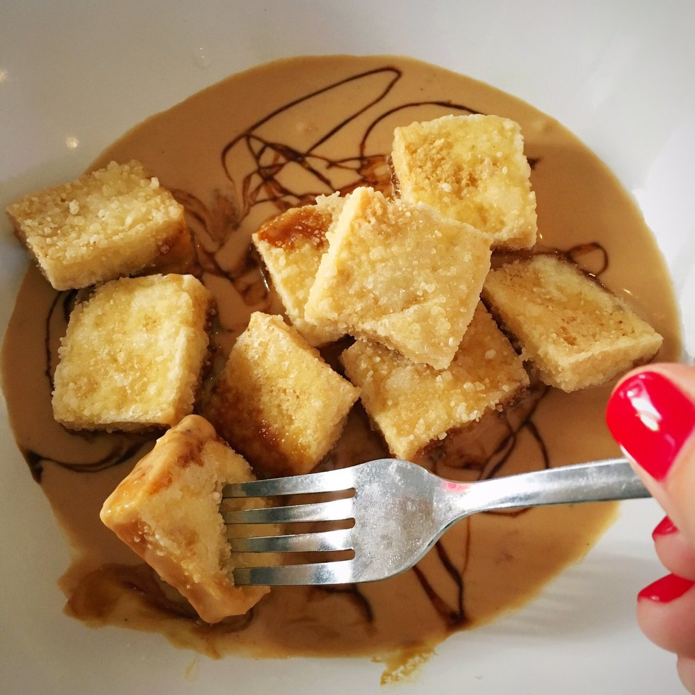 Karenderya - Crispy tofu with peanut sauce - Filipino Near Me - Nyack, New York Karenderya - Crispy tofu with peanut sauce - Filipino Near Me - Nyack, New York