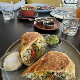 Vegetarian burrito by special request Vegetarian burrito by special request