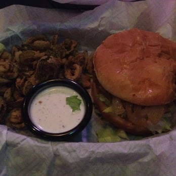 JJ's Grill - Veggie Burger with Fried Jalapeños - American Near Me - Rogers, Arkansas