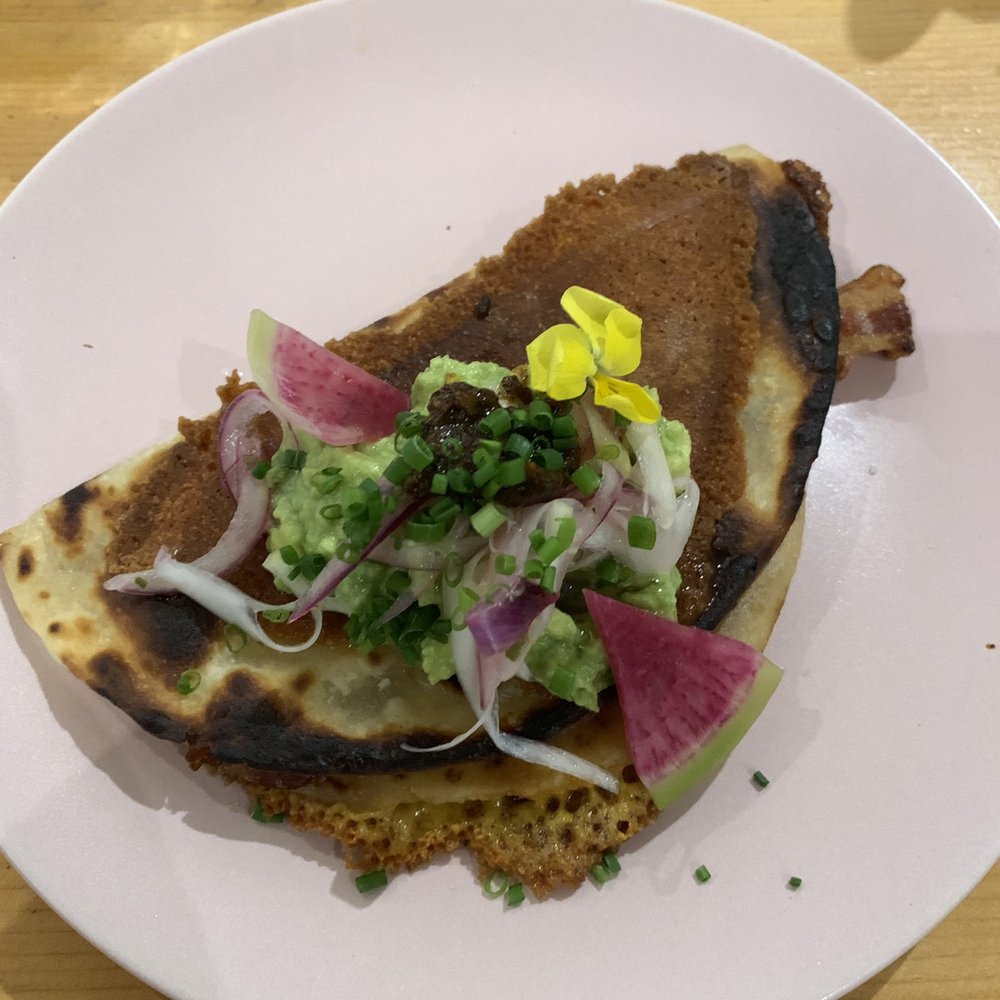 Hambrusia - Grilled cheese bacon quesadilla - Tacos Near Me - La Paz, BCS