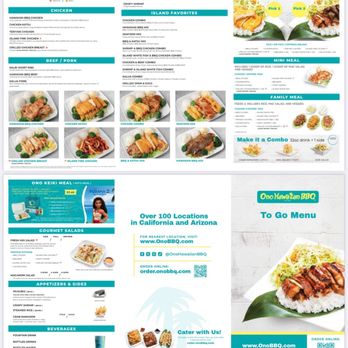 Ono Hawaiian BBQ - Menu - Hawaiian Near Me - Sacramento, California Ono Hawaiian BBQ - Menu - Hawaiian Near Me - Sacramento, California