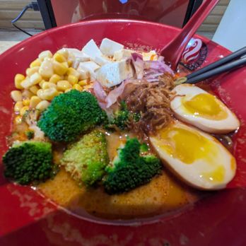 Kai Ramen Westchester - Vegetarian; vegan tonkotsu broth with egg - Ramen Near Me - Los Angeles, California Kai Ramen Westchester - Vegetarian; vegan tonkotsu broth with egg - Ramen Near Me - Los Angeles, California