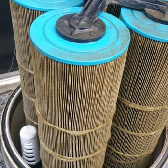 Murphy Pools - My filters which were to be cleaned and inspected weekly. Neglected for months according to another pool service. - Pool Cleaners Near Me