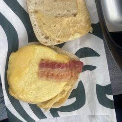 Starbucks - "Bacon" sandwich
