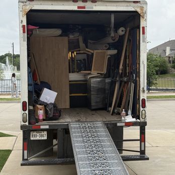 First Step Moving - Packing the 1st Truck - Movers Near Me - Frisco, Texas