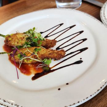 Marina - Fried zucchini flower. - Italian Near Me - Pasadena, California Marina - Fried zucchini flower. - Italian Near Me - Pasadena, California
