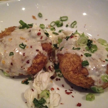 Saltgrass Steak House - Crab cakes ($12.99) - large crab cakes topped with jumbo lump crab meat and drizzled with lemon butter - Steakhouses Near Me - Laughlin, Nevada