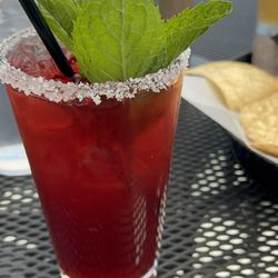 Ole International Kitchen - Hibiscus margarita