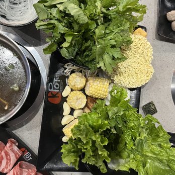 KPOT Korean BBQ & Hot Pot - Hot pot foods - Hot Pot Near Me - Columbus, Ohio