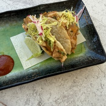 Sushisamba - Yellowtail tacos - spicy and not for us - Japanese Near Me - West Hollywood, California Sushisamba - Yellowtail tacos - spicy and not for us - Japanese Near Me - West Hollywood, California