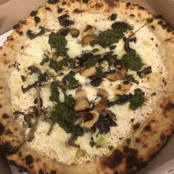 Nightingale - Roasted mushroom pizza - Live/Raw Food Near Me - Vancouver, British Columbia