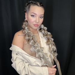 A Studio Beauty & Braiding - Natural color Festival braids