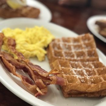 Hungry Fox - Waffle Combo - Breakfast & Brunch Near Me - North Hollywood, California Hungry Fox - Waffle Combo - Breakfast & Brunch Near Me - North Hollywood, California