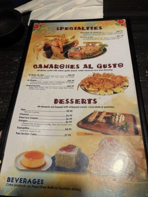 Menu photo 5 Corona's ll Authentic Mexican Restaurant Brockport, NY Menu photo 5 Corona's ll Authentic Mexican Restaurant Brockport, NY