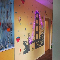 Valley Pediatric Dentistry - Our beautiful bridge! Check out the lights when you arrive. They change monthly.