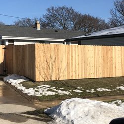 C & M Fencing - 6 foot high board on board cedar