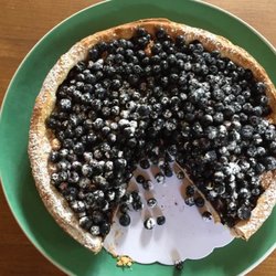 Moulin du Bayehon - La Myrtille est déclinée sous toutes ses formes: tartes, crêpes, gaufres etc.