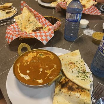 I Desi Chowrastha - Paneer tikka masala and garlic butter naan - Indian Near Me - Windsor, Ontario