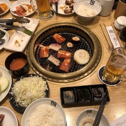 牛角日本燒肉專門店 - While cooking