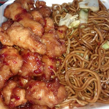 Prime Wok Express - Spicy orange chicken and chow mein...and I already ate a bunch! Also special ordered it to have white instead of dark meat - Chinese Near Me - Rocklin, California Prime Wok Express - Spicy orange chicken and chow mein...and I already ate a bunch! Also special ordered it to have white instead of dark meat - Chinese Near Me - Rocklin, California