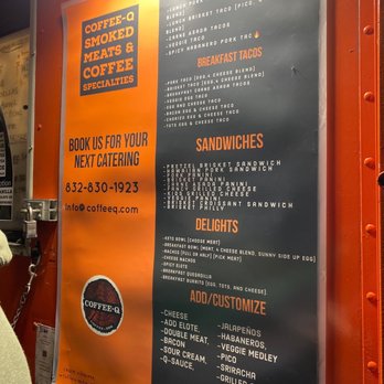 Coffee-Q - Menu - Coffee & Tea Near Me
