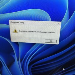 Software doesn't work.