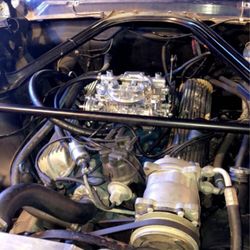 Chris' Auto Repair - 67 mustang carb and radiator upgrade