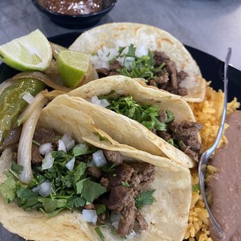 Big Taco and Seafood - Steak taco plate - Mexican Near Me - McKinney, Texas