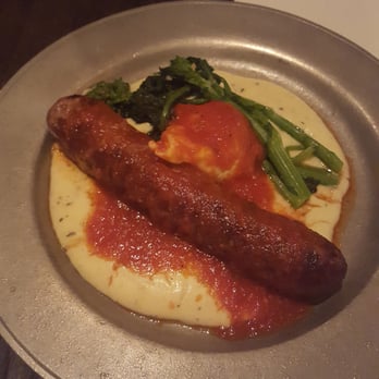 Drake Devonshire - Sausage with truffled polenta - Hotels Near Me - Wellington, Ontario