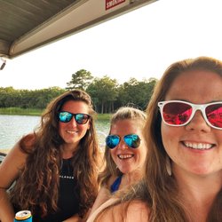 Lake Murray Water Sports & Mini Golf - Three ladies enjoying the lake.