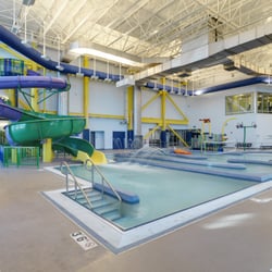 Our aquatic center features a heated lazy river, bubble bench and 2-story tube slide.