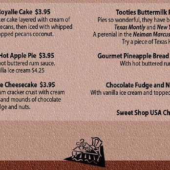 The Potpourri House - More desserts - American Near Me - Tyler, Texas The Potpourri House - More desserts - American Near Me - Tyler, Texas