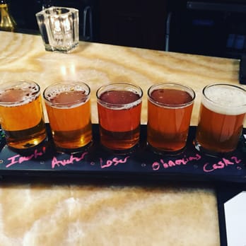 Elysian Brewing - Capitol Hill - Our flight - Brewpubs Near Me - Seattle, Washington