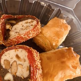 Turkish delight and baklava Turkish delight and baklava