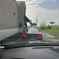 Starbucks - The line, wait time was minimal