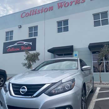 Collision Works LV - After they fixed my car and made it look new! - Body Shops Near Me - North Las Vegas, Nevada Collision Works LV - After they fixed my car and made it look new! - Body Shops Near Me - North Las Vegas, Nevada