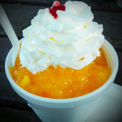 Abraham's Creek Ice Cream & Burger Barn - Crushed Pineapple Sunday