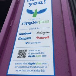 Ripple Glass Recycling Drop-off