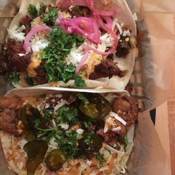 Torchy's Tacos - The creeper and bottle rocket shrimp tacos! - Tex-Mex Near Me - Tyler, Texas Torchy's Tacos - The creeper and bottle rocket shrimp tacos! - Tex-Mex Near Me - Tyler, Texas