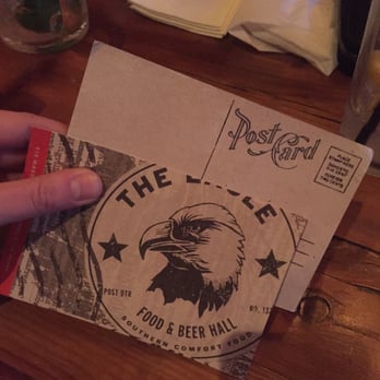 The Eagle Mass Ave - Each check comes with a postcard! Gotta love that #grassrootsmarketing - American Near Me - Indianapolis, Indiana The Eagle Mass Ave - Each check comes with a postcard! Gotta love that #grassrootsmarketing - American Near Me - Indianapolis, Indiana