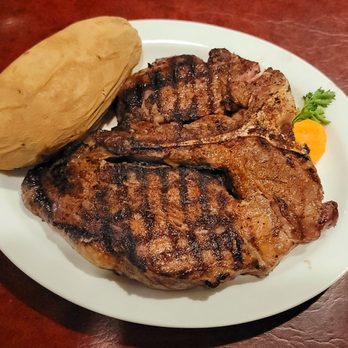 Cattleman's Steakhouse at Indian Cliffs Ranch - 2lb Cowboy T-Bone - Steakhouses Near Me - Fabens, Texas