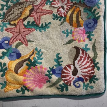 Creative Way Needlepoint - Seashells on #13 canvas - Arts & Crafts Near Me - Bryn Mawr, Pennsylvania Creative Way Needlepoint - Seashells on #13 canvas - Arts & Crafts Near Me - Bryn Mawr, Pennsylvania