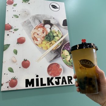 Milk Jar Cafe - Mango Jasmine Tea - Ice Cream & Frozen Yogurt Near Me - Cincinnati, Ohio